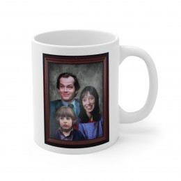 The Shining Jack Wendy and Danny The Torrance Family portrait white Mug 11oz